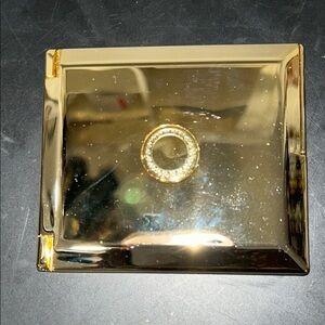 Gold Decorative Mirror Compact